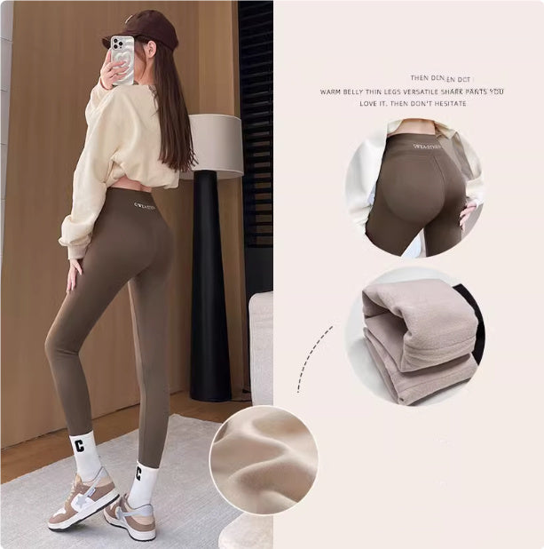 Leggings de lana de cordero