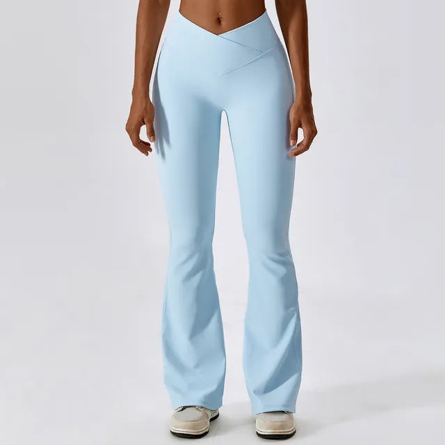 Pantalones Acampanados Gimnasio y Fitness