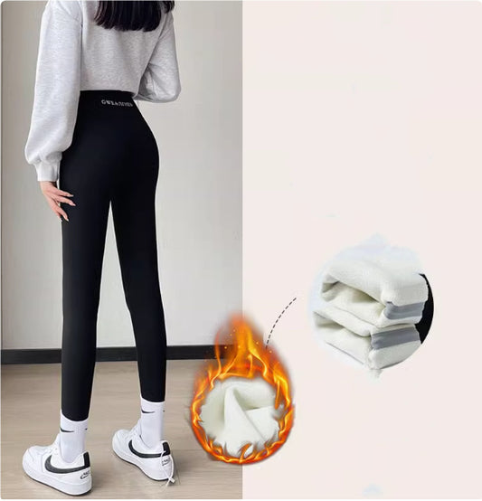 Leggings de lana de cordero