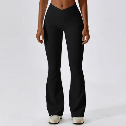 Pantalones Acampanados Gimnasio y Fitness