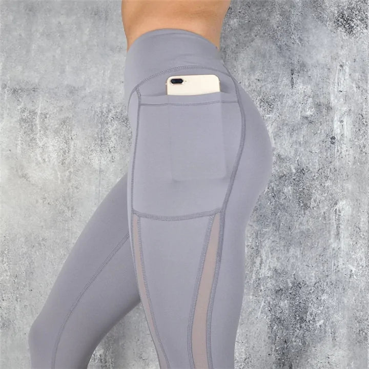 Leggings de cintura alta con bolsillos SVOKOR