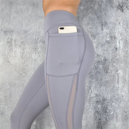 Leggings de cintura alta con bolsillos SVOKOR